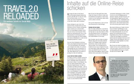 Travel 2.0: INhalte auf die Online-Reise schicken